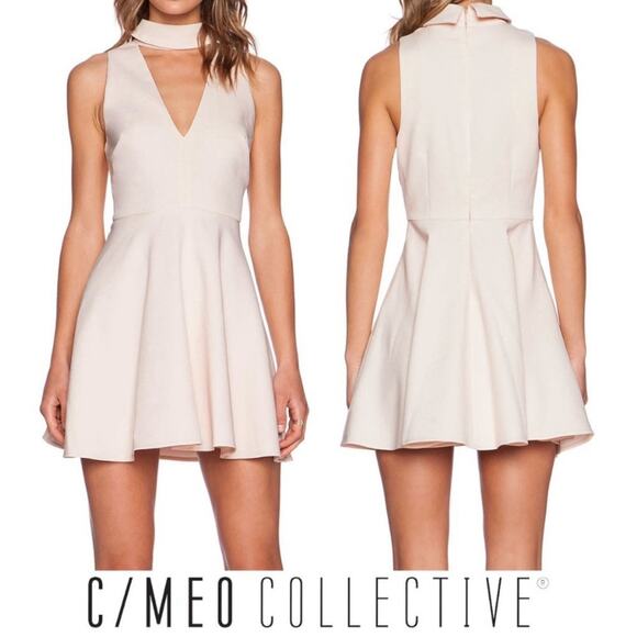 C/Meo Collective Begin Again Fit and flare Dusty Pink Size S - Picture 1 of 5